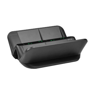 Shure MXWNDX4G Networked Charging Dock, 4-Bay Gooseneck (MXWNDX4G)