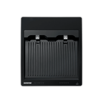 Shure SBC250-US 2-Up Networked Dock for BN & GN Wireless Systems, Networked Charging and Monitoring Station for Professional Audio Applications (SBC250-US)