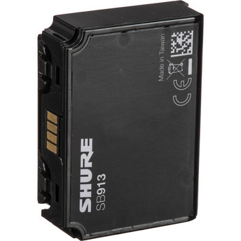 Shure 3-AAA Battery Sled for ADX1 Wireless Bodypack Transmitter, Power Adapter Accessory for Extended Field Use (SB913)