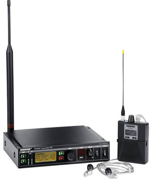 Shure P9TRA+425CL-G7 PSM 900 Personal Monitor System with Rackmount Transmitter, Rechargeable Bodypack Receiver, and SE425 Earphones (P9TRA+425CL-G7)