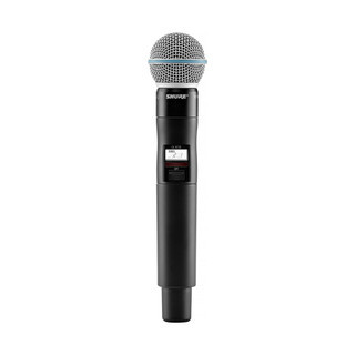 Shure QLXD2/B58-J50A Handheld Transmitter with Beta® 58A Microphone (QLXD2/B58-J50A)