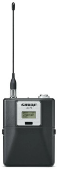 Shure QTAD10A-G57 AquaMic Transmitter, 470–616 MHz (QTAD10A-G57)