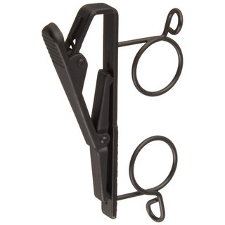 Shure RK183T2 Dual Mount Tie-Clip for MX183, MX184, MX185, WL183, WL184, and WL185 Lavalier Microphones, 2-Pack (RK183T2)