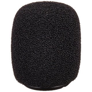 Shure RK183WS Black Snap-Fit Foam Windscreens for MX183, MX184, MX185, Beta 98, WH30, WL183, WL184, WL185 Microphones, 4-Pack (RK183WS)