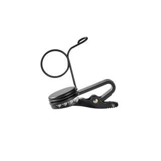 Shure RK187T1-B Black Single Tie Clip for Lavalier Microphones (RK187T1-B)