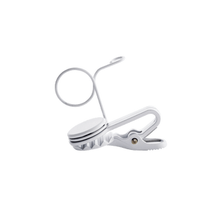 Shure RK187T1-W SINGLE TIE CLIP, WHITE
