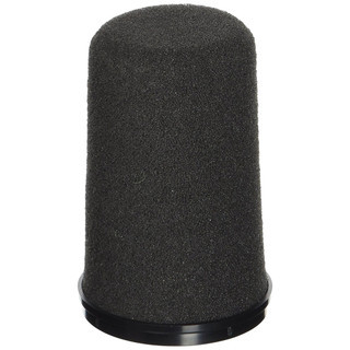 Shure RK345 Black Replacement Windscreen for SM7 Series Microphones (also compatible with A7WS), High-Density Foam Pop Filter for Vocal and Broadcast Use (RK345)