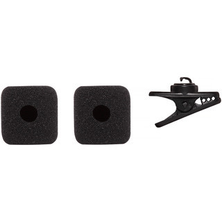 Shure Replacement Accessory Kit for PGA31 Headset Microphone, Complete Set of Mounting and Wind Protection Accessories for Secure Performance Use (RK377)