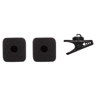 Shure Replacement Accessory Kit for SM31FH Fitness Headset Microphone, Complete Set of Moisture-Resistant Mounting and Wind Protection Accessories for Active Use (RK379)