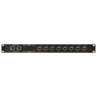 Shure Single Rack Space XLR Connector Kit for AMS8100, SCM800, and SCM810 Automatic Mixers, Rack-Mount Input/Output Interface Panel for Professional Audio Systems (RKC800)