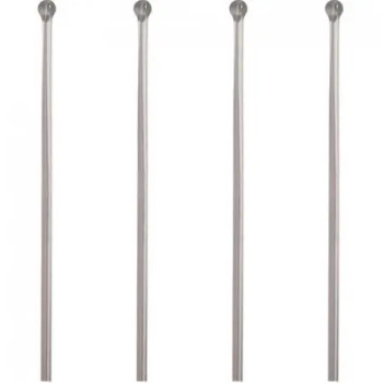 Shure Clear Earhook Sleeves for TH53 Headset Microphones, 4-Pack Replacement Comfort Sleeves for Secure Fit and Discreet Wear in Broadcast and Theater Applications (RPM50ES)