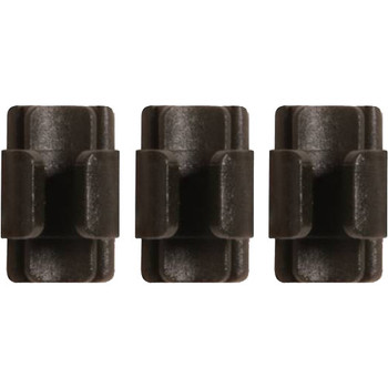 Shure Black Headset Clips for TH53 Headset Microphones, 3-Pack Replacement Cable Clips for Secure Cable Management in Broadcast and Theater Applications (RPM53B-CC)