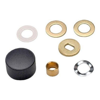 Shure Replacement Nut and Washer for SM7, SM7A, and SM7B Yoke Mount, Secure Mounting Hardware for Stable Microphone Positioning in Broadcast and Studio Applications (RPM604)