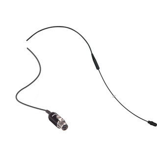 Shure Black Replacement Microphone Boom for DH5 Headset Microphone, MTQG Connector, Durable Boom Assembly for Broadcast and Theater Applications (RPMDH5B/O-MTQG)
