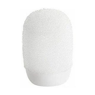 Shure White Snap-Fit Windscreen for UL4 Lavalier Microphones, Replacement Windshield for Wind Noise Reduction and Improved Speech Clarity in Broadcast and Theater Applications (RPMUL4SFWS/W)