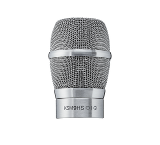 Shure Replacement Wireless Head for KSM9HS, Nickel Finish, Premium Condenser Capsule for Wireless Vocal Performance Systems (RPW190)