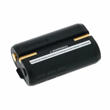 Shure Rechargeable Battery Pack for Wireless Transmitters, High-Capacity Lithium-Ion Power Module for Extended Performance Use (SB900B)