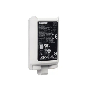 Shure Lithium-Ion Rechargeable Battery for SLX-D Wireless Systems, High-Capacity Power Module for Extended Professional Audio Use (SB903)