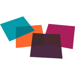 ADJ CGS-7B PAR46 Gel Pack with Amber, Turquoise, Mauve and Pink Gel