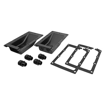 EAW ACC 2X WEATHER PROTECTION END COVER BLK AC6