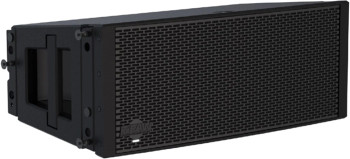 EAW Powered 8" 3-Way Line Array. 1 x 8" LF, 1 x 8" LF/MF and 2 x 1" Exit, 1.4" Voice Coil HF. Horz: 120˚ Vert: 12˚. Dante. Blac