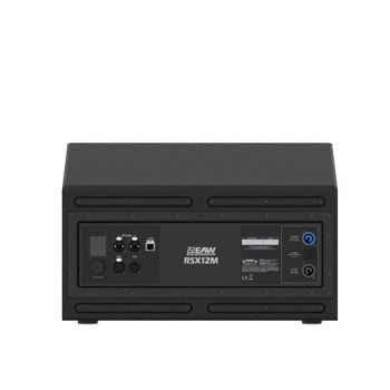 EAW 12" Powered Stage monitor. Horz: 105˚ Vert: 105˚. Dante. Black.