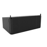 EAW Passive Bi-Amp 10" 3-Way Install line Array. 2 x 10" 3" Voice Coil LF, 4 x 5" 1.7" Voice Coil MF and 2 x 1.4" Exit 3" Voice Coil. Horz: 80˚ Vert: 10˚. Black.