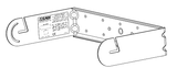 EAW WHT U-BRACKET MKD500