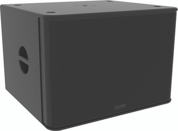 EAW Powered 1 x 15" Subwoofer. 1 x 15" 3" Voice Coil. Plywood Cabinet. Black