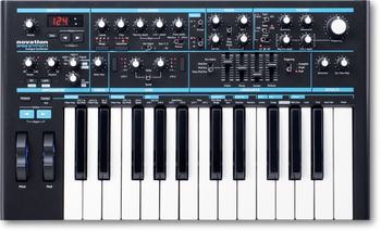 Novation Bass Station II Synthesizer for Professional Analog Bass Production and Sound Design (AMS-BASS-STATION-II)