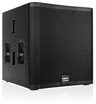 QSC E118SW-BK 18″ Externally Powered Live Sound-Reinforcement Subwoofer, Black (E118SW-BK)