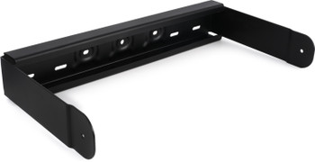 QSC E15YM-BK Powder-Coated Steel Yoke Mount for E15 and E115 Loudspeakers, Horizontal or Vertical Structural Mounting, Black (E15YM-BK)