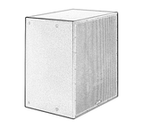 EAW, SB250zP Passive 2×15" Installation Subwoofer, SB250zP (White)