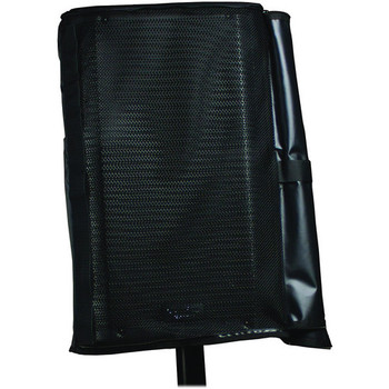 QSC K8 OUTDOOR COVER Nylon Speaker Cover – Temporary Outdoor Use, Ventilated Design with Removable Amplifier Panel for K8 & K8.2 (K8 OUTDOOR COVER)