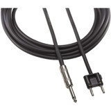 Audio-Technica AT-690 1/4" Male to Dual Banana Speaker Cable (14-Gauge) - 15( AT690-15B)'
