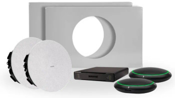 Shure 310X AL-V Ecosystem Bundle, Includes (2) MXA310, (1) P300-IMX, (2) MXN5W-C + Tile Bridge (310X AL-V)