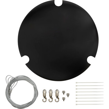 Shure A901B-R-GM Suspension Mounting Accessory Kit for MXA901-R Microphones, Black (A901B-R-GM)