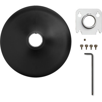 Shure A901B-R-PM-1.5IN 1.5" Pole Mounting Accessory Kit for MXA901-R Microphones, Black (A901B-R-PM-1.5IN)