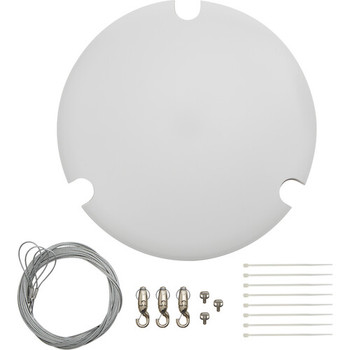 Shure A901W-R-GM Suspension Mounting Accessory Kit for MXA901-R Microphones, White (A901W-R-GM)