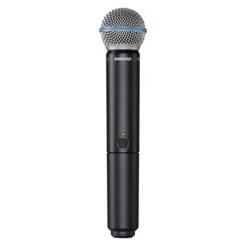 Shure BLX2/B58=-H10 Handheld Wireless Transmitter with Beta 58 Microphone Capsule, H10 Band (BLX2/B58=-H10)