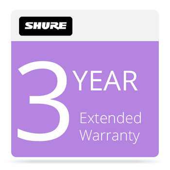 Shure IMXRK80-EXTW3 3-Year Extended Warranty for IMXRK80 IMXF Room Kit (IMXRK80-EXTW3)
