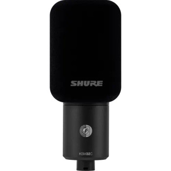 Shure KSM32C/SM Cardioid Studio Condenser Microphone, Studio Bundle (KSM32C/SM)