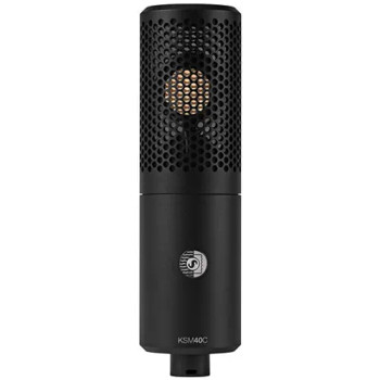Shure KSM40C Cardioid Studio Condenser Microphone, Studio Bundle (KSM40C)