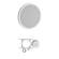 Shure Microflex MXA901W-R-TB-V Ceiling Array Microphone Virtual Bundle, White, Round, 13.5", includes MXA901-R microphone and A901-R-TB mounting kit (MXA901W-R-TB-V)