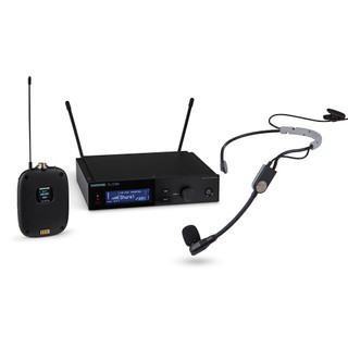 Shure SLXD14+/SM35-G57 Bodypack Wireless System with SM35 Headset Microphone, Digital Wireless Audio System for Professional Applications (SLXD14+/SM35-G57)