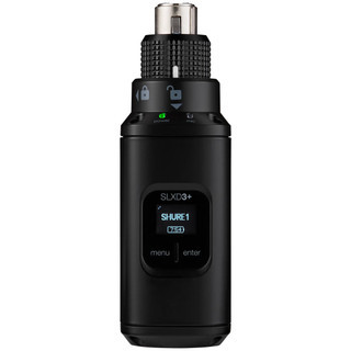 Shure Plug-On Wireless Transmitter, Digital Wireless Audio System for Professional Audio Applications (SLXD3+-G57)
