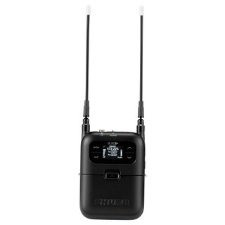 Shure Portable Wireless Receiver, Digital Wireless Audio System for Professional Audio Applications (SLXD5+-G57)