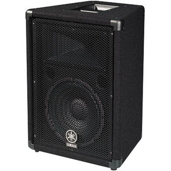 Yamaha BR10 Full-Range Loudspeaker, 90° x 40°, Black Carpet Finish (BR10)
