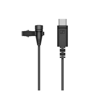 Sennheiser XS Lav USB-C Omnidirectional Lavalier Microphone with 2M Cable USB-C Connector (509261)