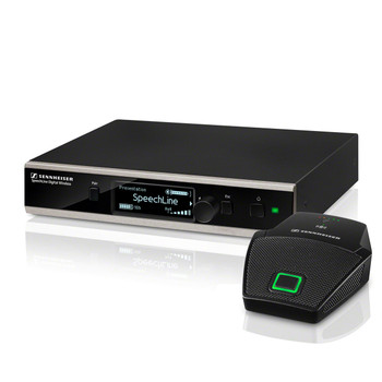 Sennheiser, SL Boundary Set DW-4 US, SpeechLine Digital Wireless Microphone Set (506630)